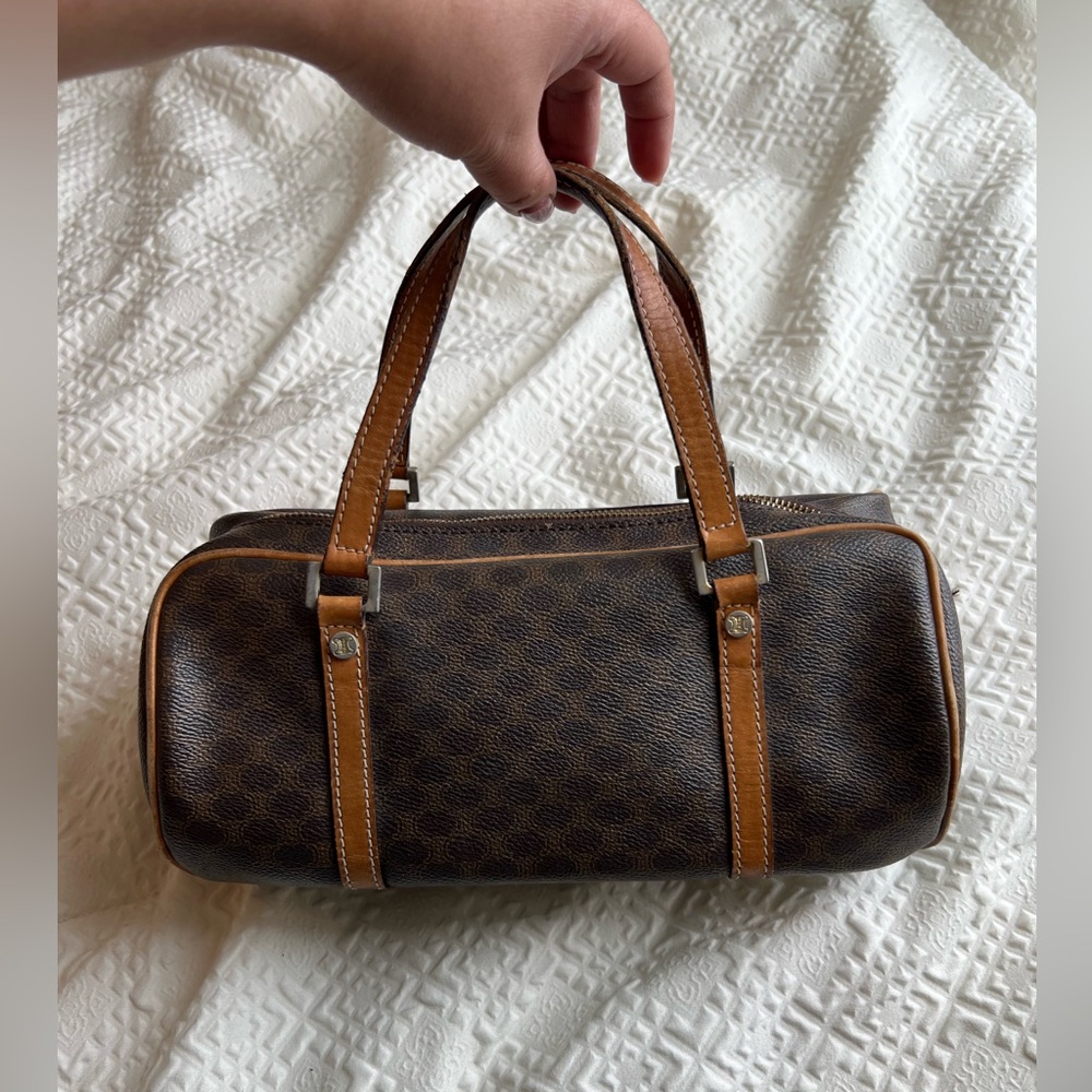 Elegant Brown Designer Handbag